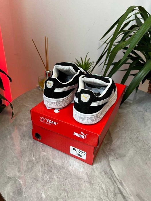 !PREMIUM! Puma Suede XL Black White 37 38 39 40 41 42 43 44 45