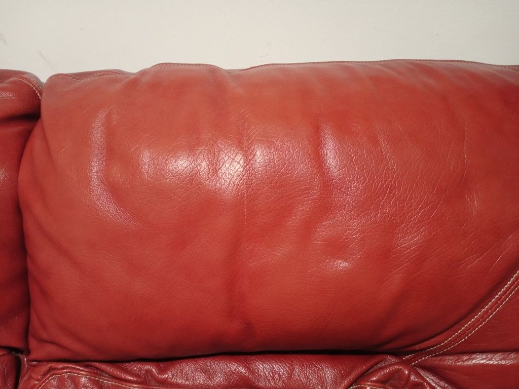 Sofa skórzana dwuosobowa