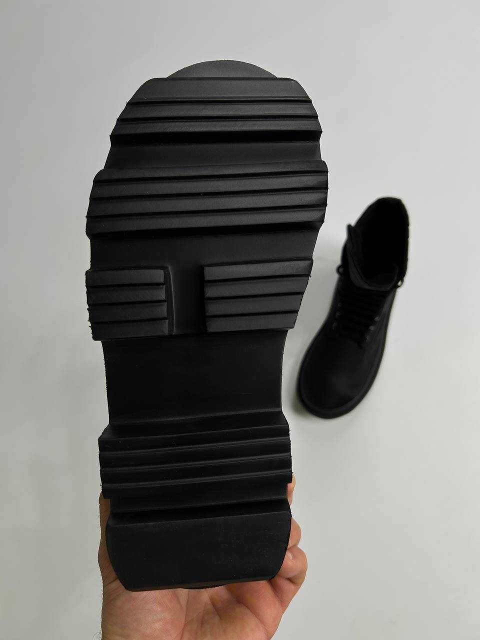 Rick Owens Bozo Tractor Boots боти черевики чорні черные DRKSHDW 43 41