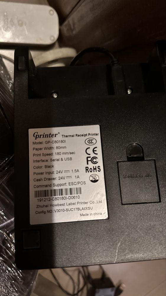Принтер чеків Gprinter GP-C80180I