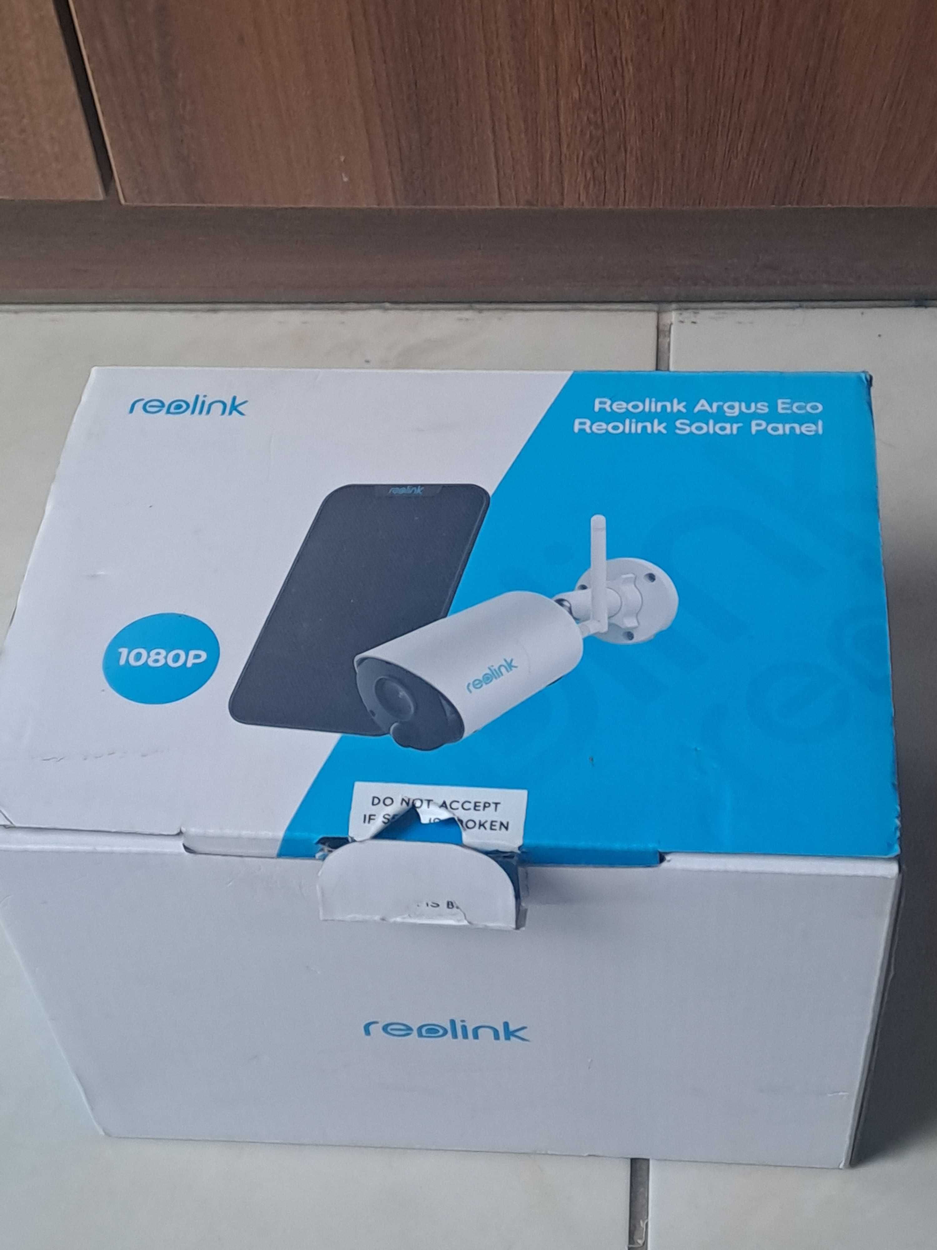 Reolink Argus Eco + panel solarny