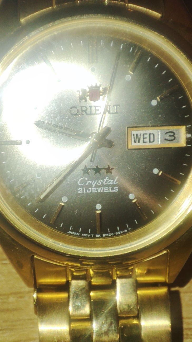 Orient 3-stars crystal 21 jewels