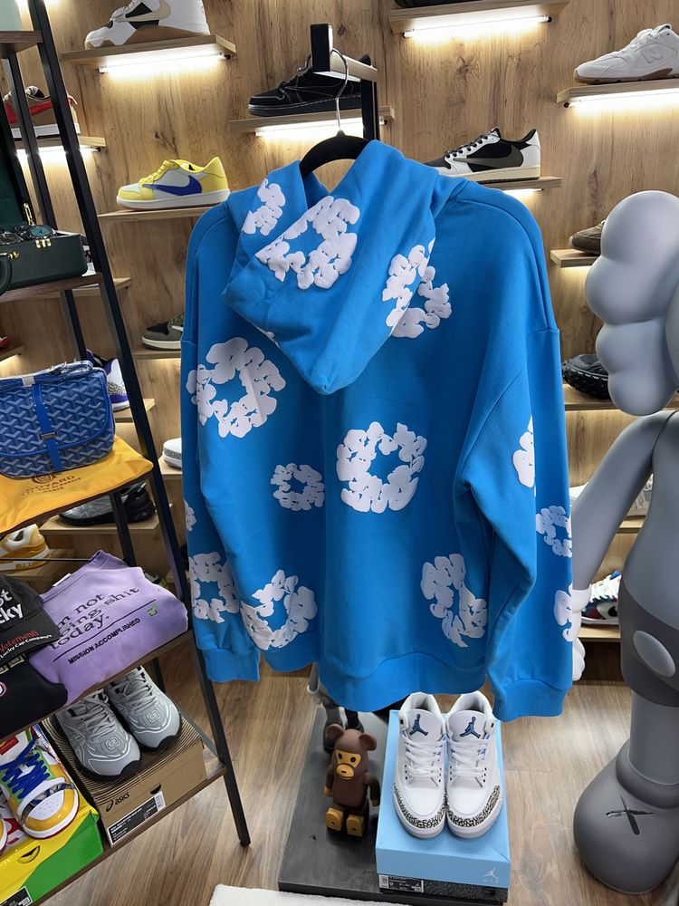 Худі Denim Tears Blue / White