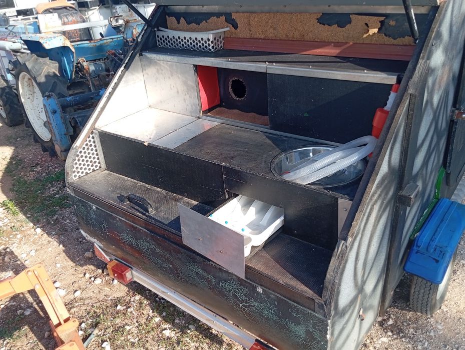 Reboque minicaravana de 300 kg