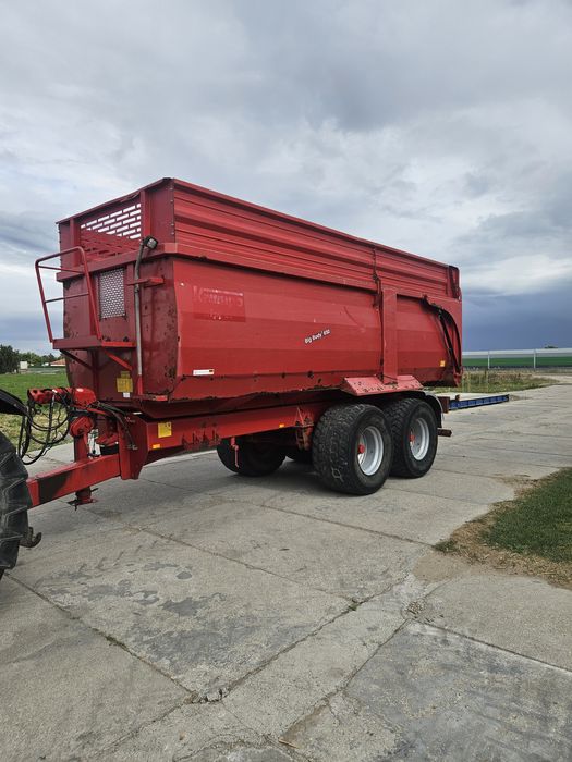 Przyczepa objetosciowa rolnicza tandem Krampe BB body 650