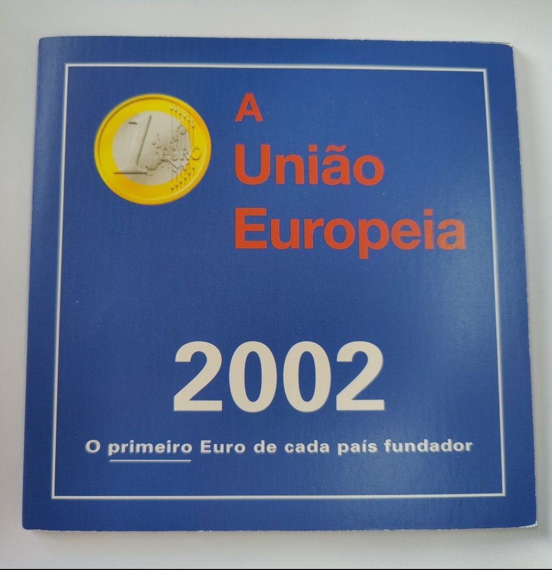 Set 1 Euro 2002 Países Fundadores - Coleção Philae