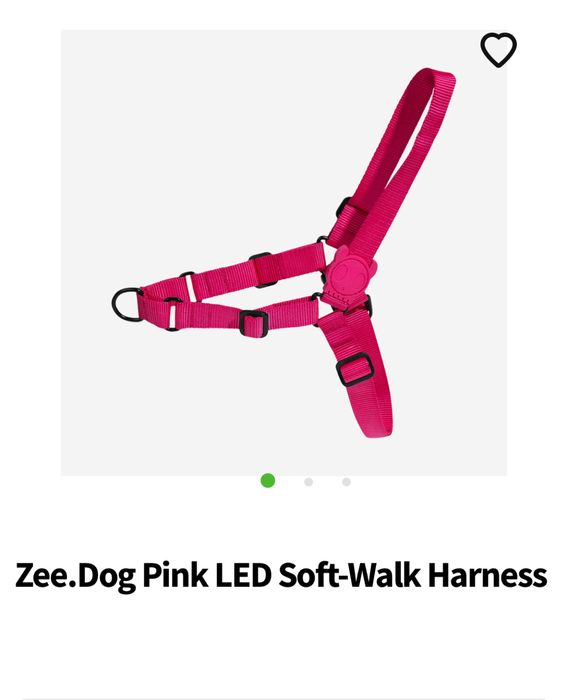 Arnês Zee.dog S nunca usado