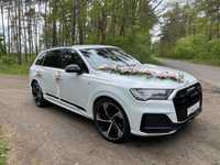 Audi Q7 S-line 2021r. Auto Audi DO ŚLUBU SAMOCHÓD