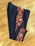 Spodnie damskie 6XL getry legginsy 24 kieszenie wyrazisty lampas124