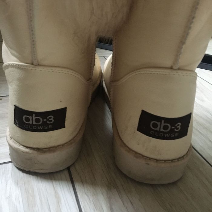 Уггі 41 розмір з міхом теплі чоботи устілка 26,5 см б/в