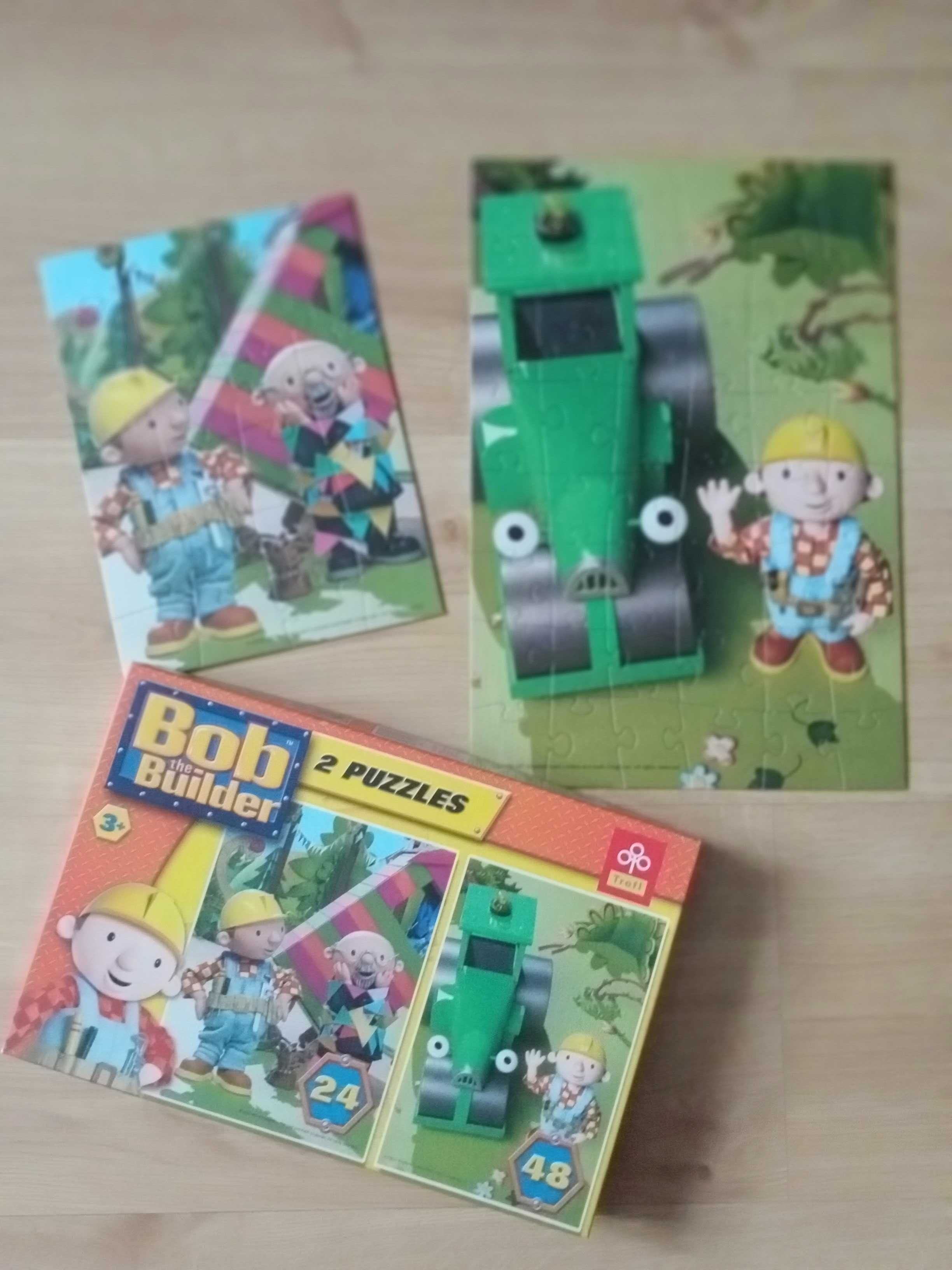 Puzzle Bob Budowniczy 2 w 1 + 3 inne