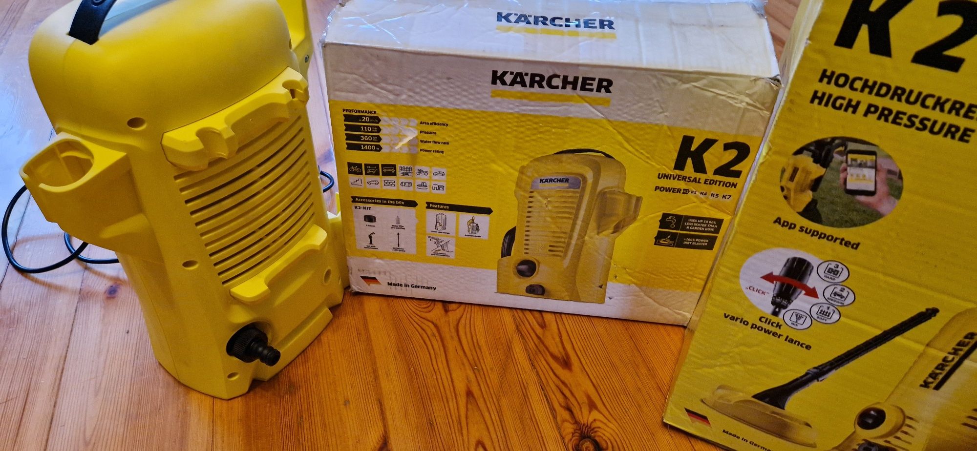 Karcher k2 power control