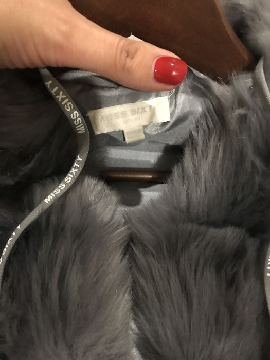 Colete miss sixty cinza