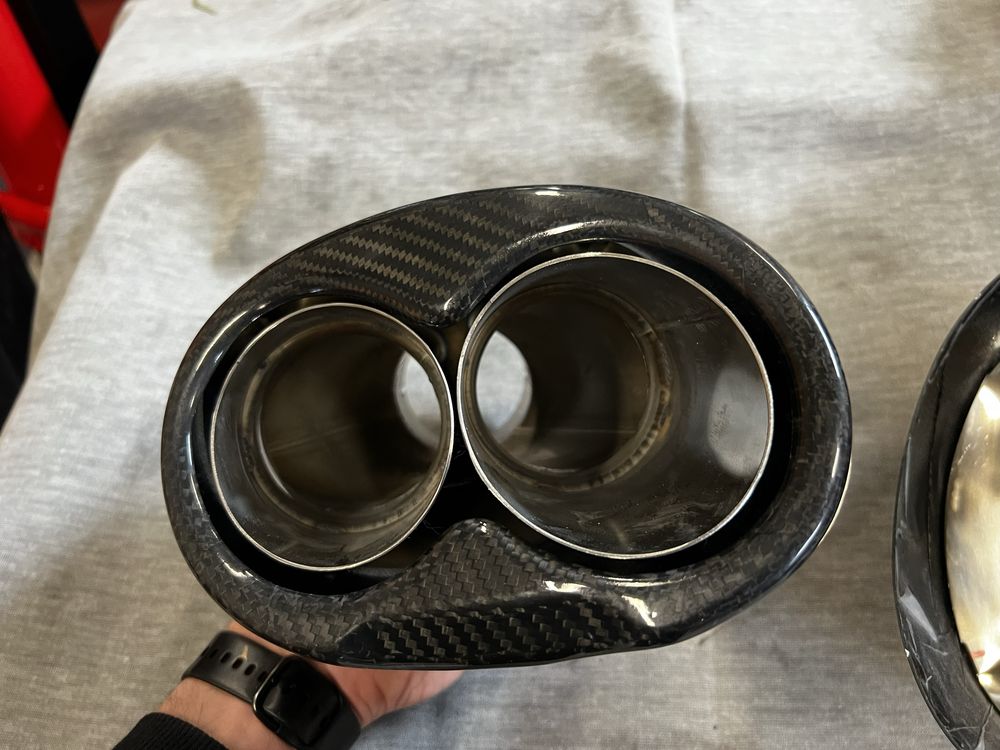 Koncówki wycechu Audi A6 A7 RS6 RS7 RS4 RS3 A3 A4 A5 RS5