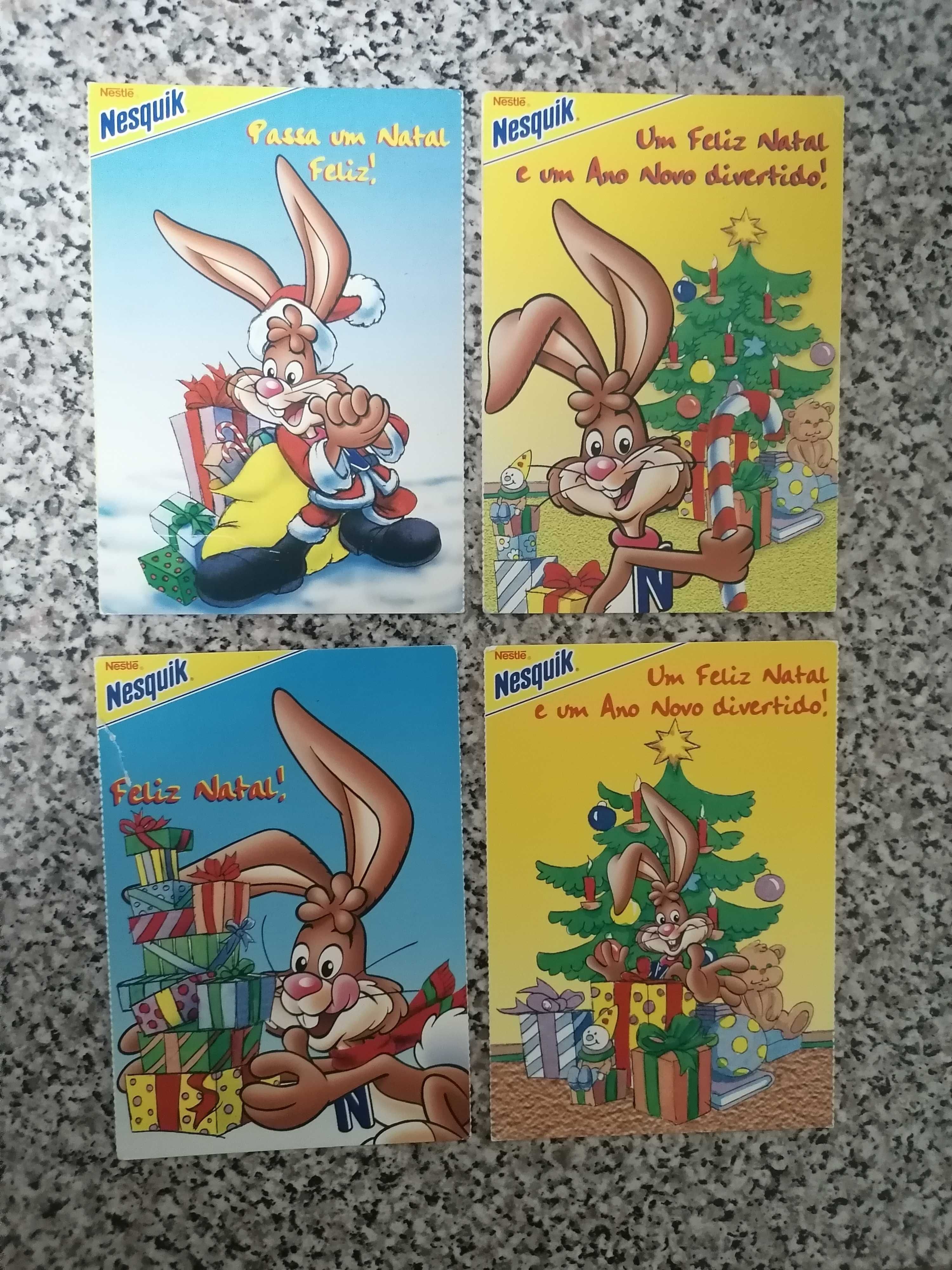 Postais de Natal Nesquik