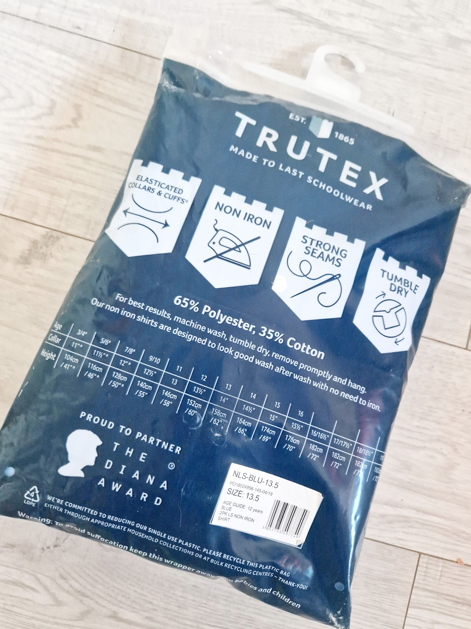 2x nowa koszula trutex kupiona w next non iron mundurek