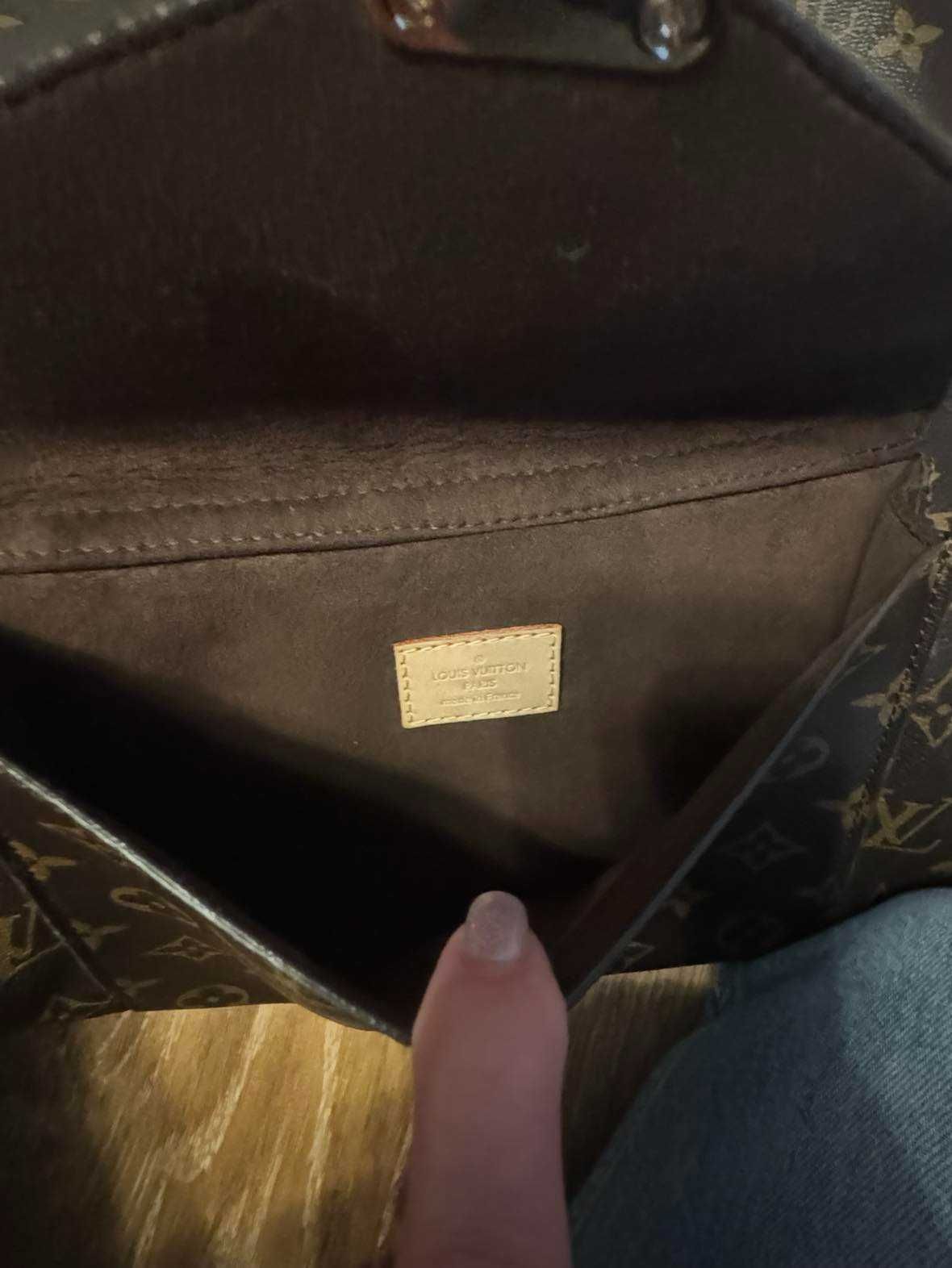 Louis Vuitton M40781 Torebka Metis Hobo Brązowy Monogram Płótno LV