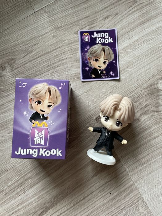 Jung Kook BTS figurka McDonald’s