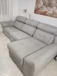 Sofá com chaise longue