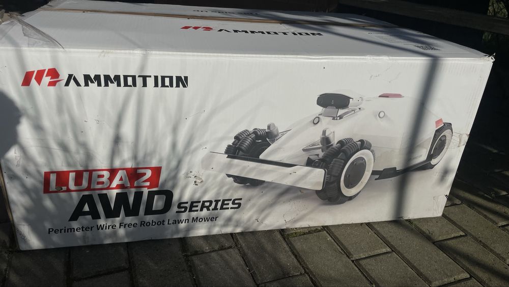 Mammotion Luba 2 AWD X - Robot koszący do trawy bez przewodu, GPS RTK