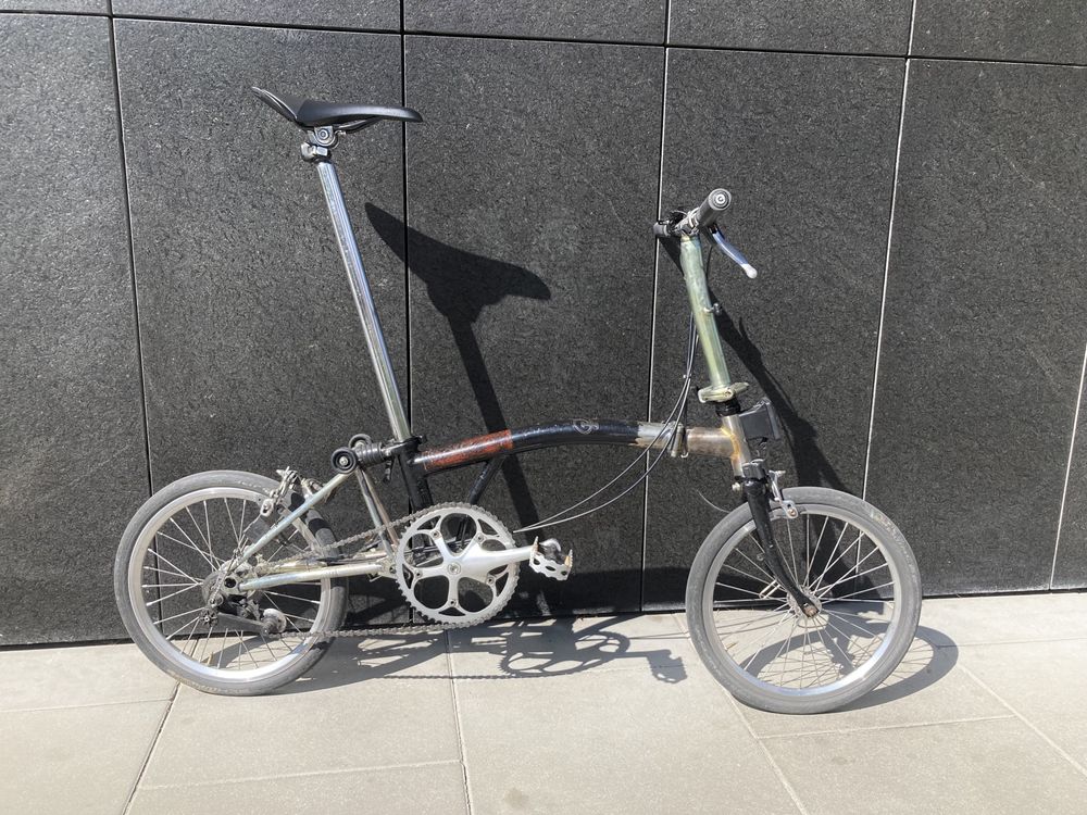 Rower składany Brompton DT Swiss Stronglight składak