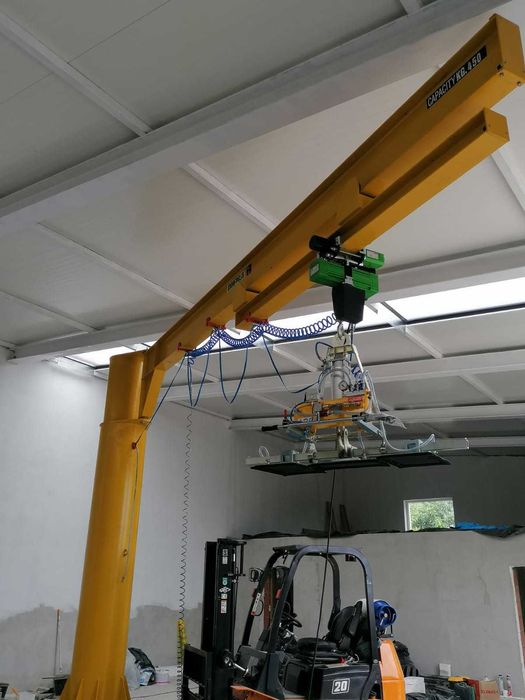 Żuraw Żurawik słupowy warsztatowy 125kg 250kg 500kg 1000kg 2000kg