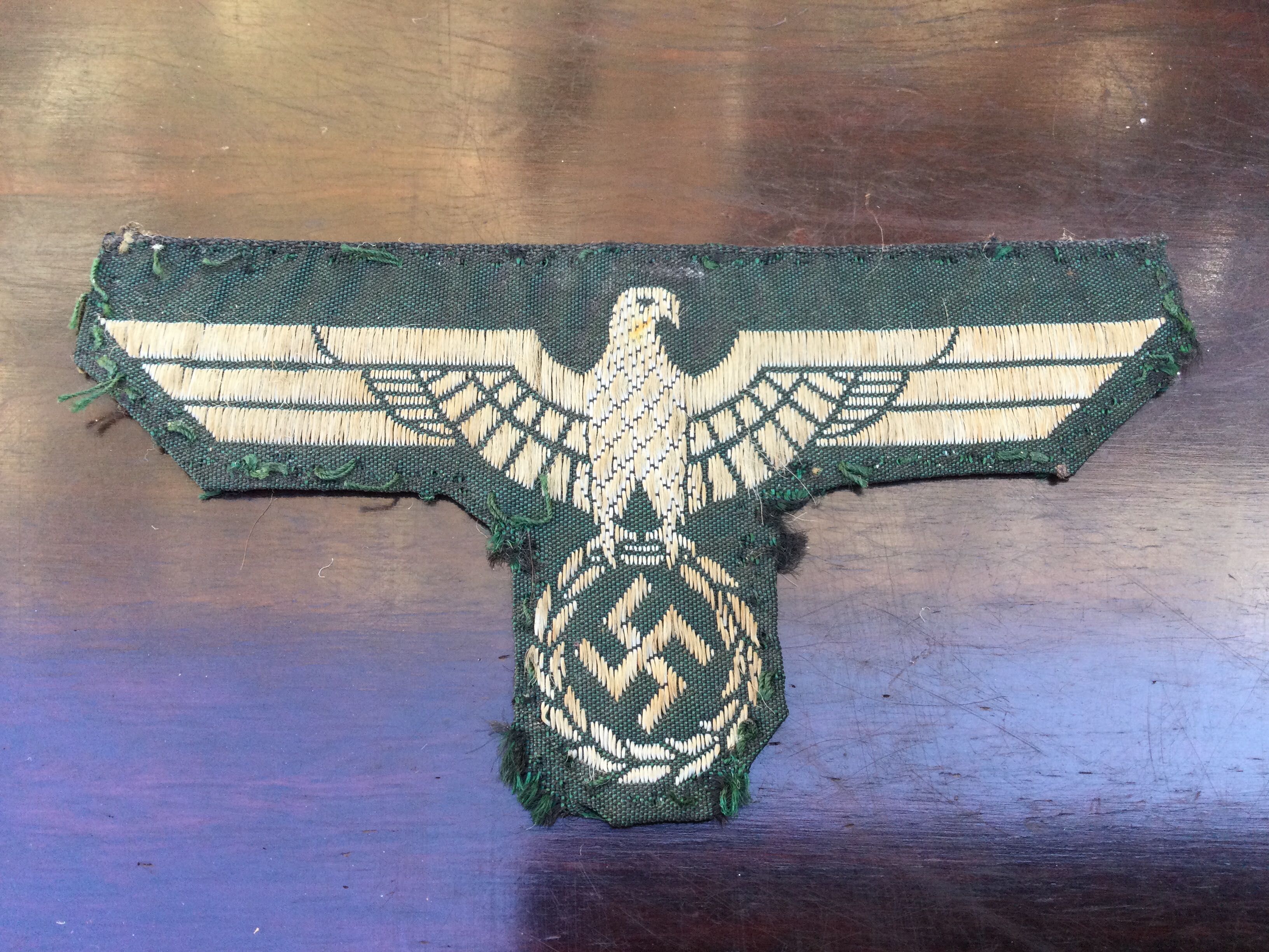 Águia SS Alemanha Segunda Guerra Nazi 9,2 cm Original