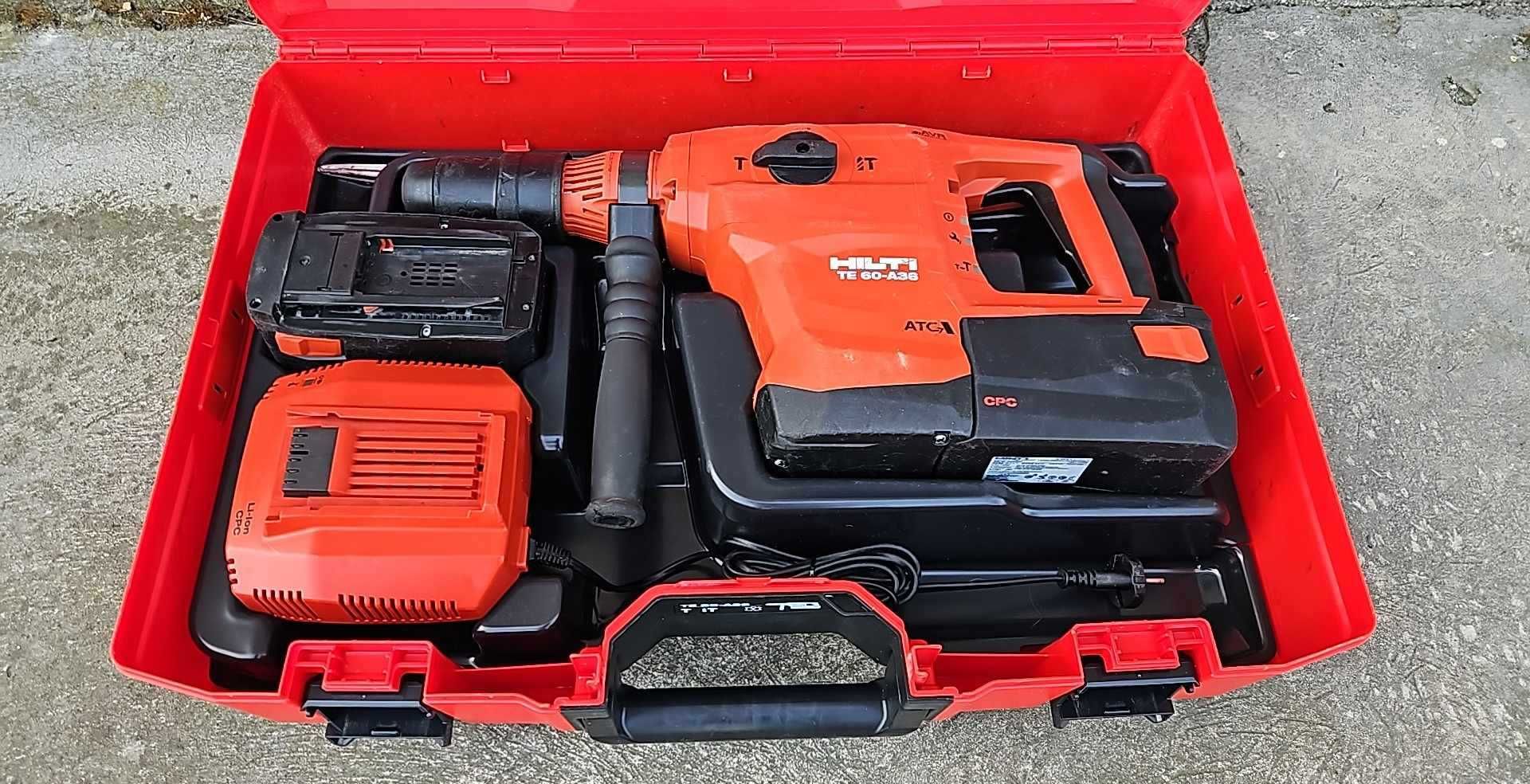 HILTI TE 60-A36 ATC AVR młot wiercąco-kujący + szpicak