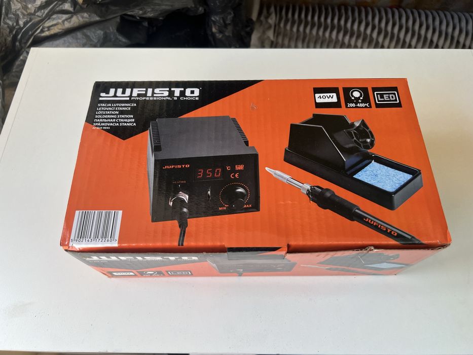 Stacja lutownicza z wyświetlaczem LED Jufisto 40 W