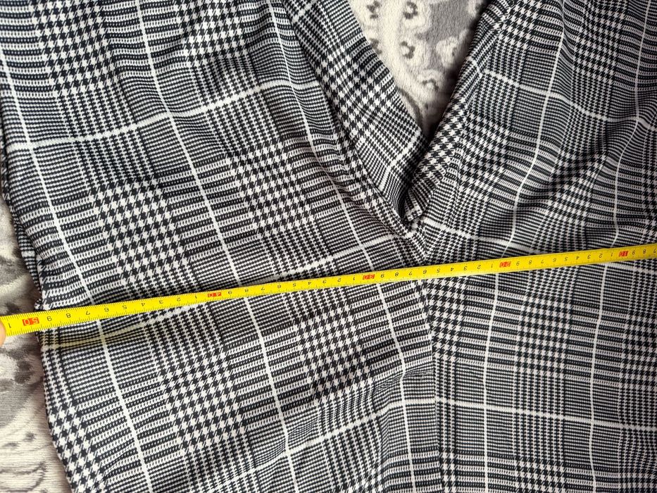 Spodnie męskie w kratę