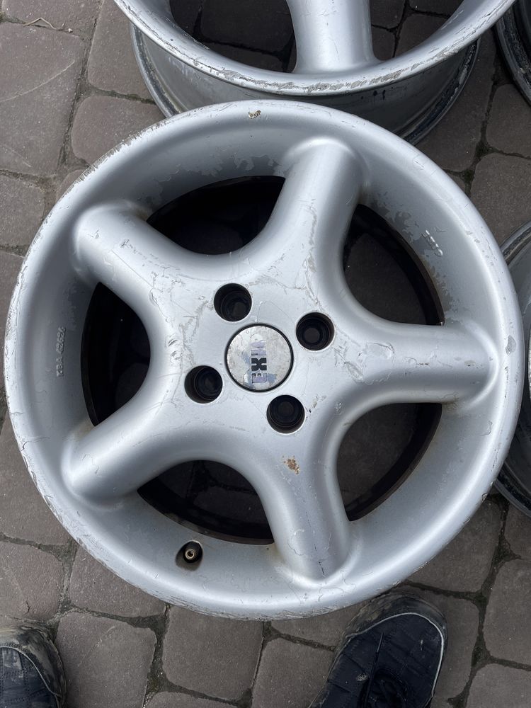 Диски титани 4 100 R15 Volkswagen Skoda Audi Seat