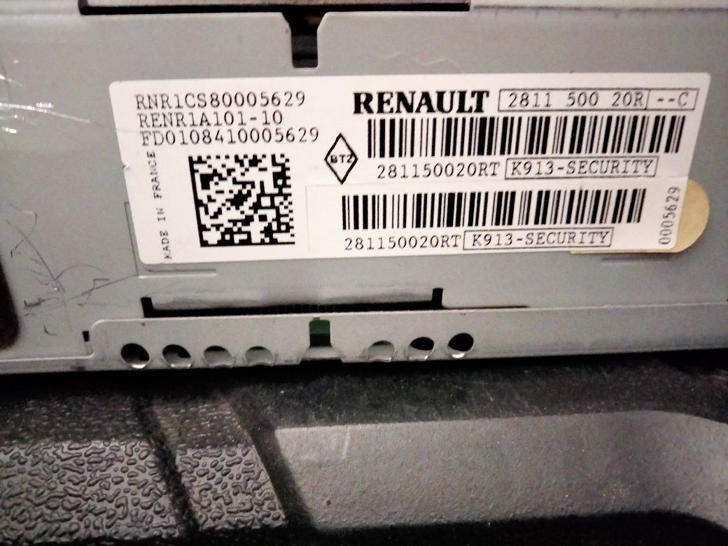 Radio Megane 3 lub Scenic 3