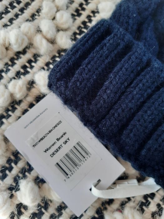 Czapka granatowa Tommy Hilfiger