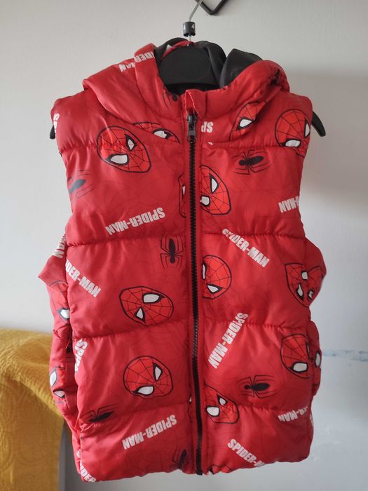 Kamizelka przejsciowa rozmiar 116 Spiderman