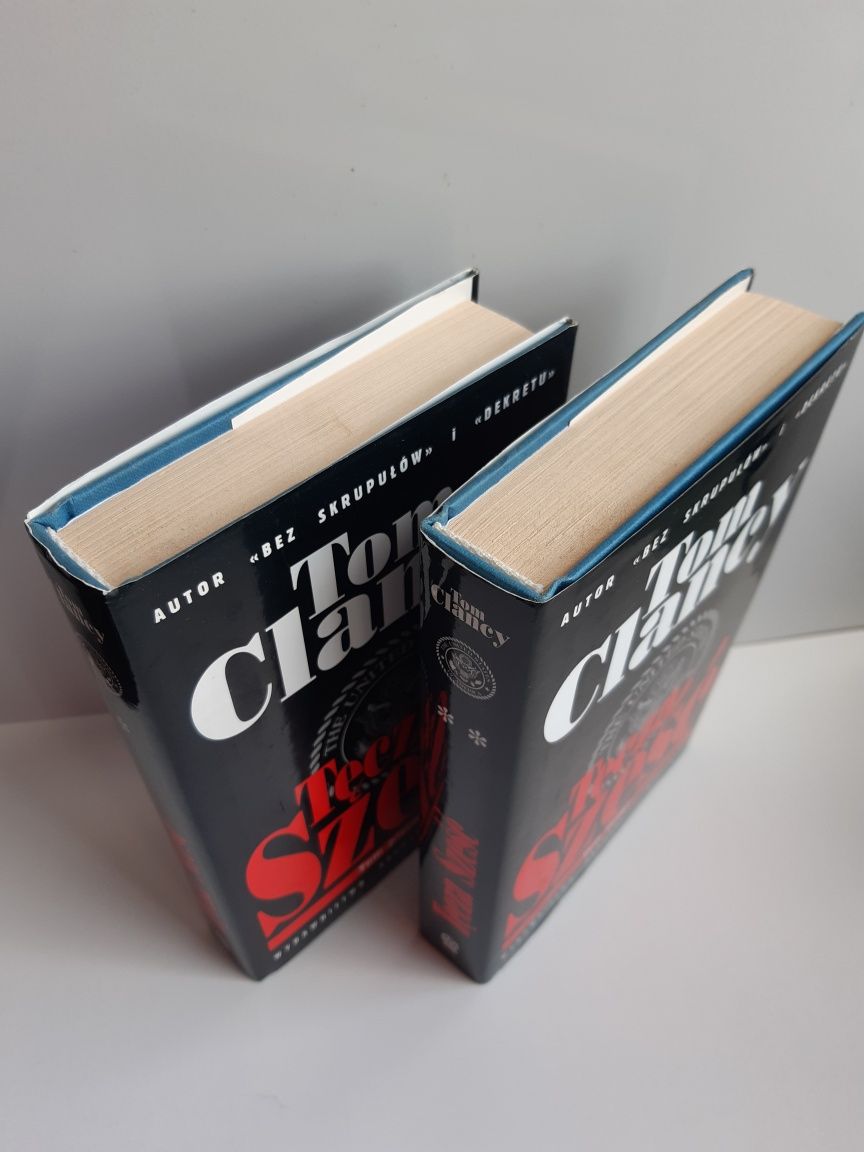 Tom Clancy Tęcza Sześć tom pierwszy i drugi Kopmlet