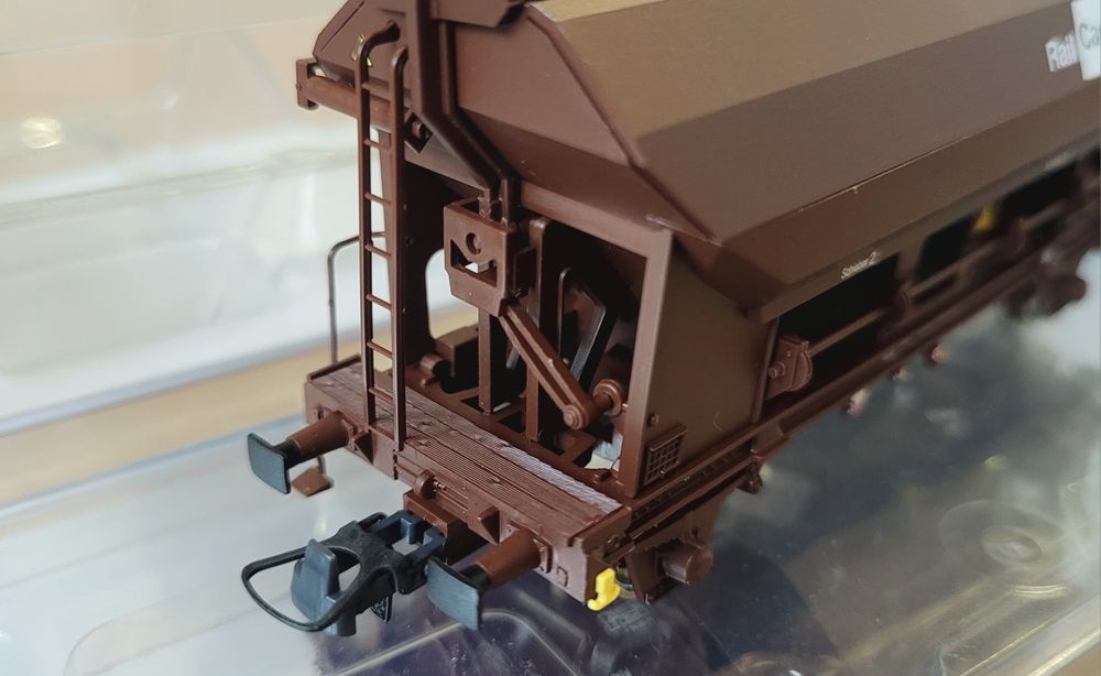 Roco 76022 QBB zestaw 2 wagonów z uchylnym dachem h0 1:87 nie PKP Tdds