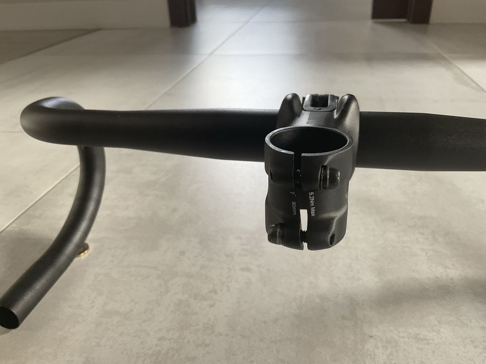 Kierownica Bontrager Elite VR-C 420 mm + mostek 80 mm