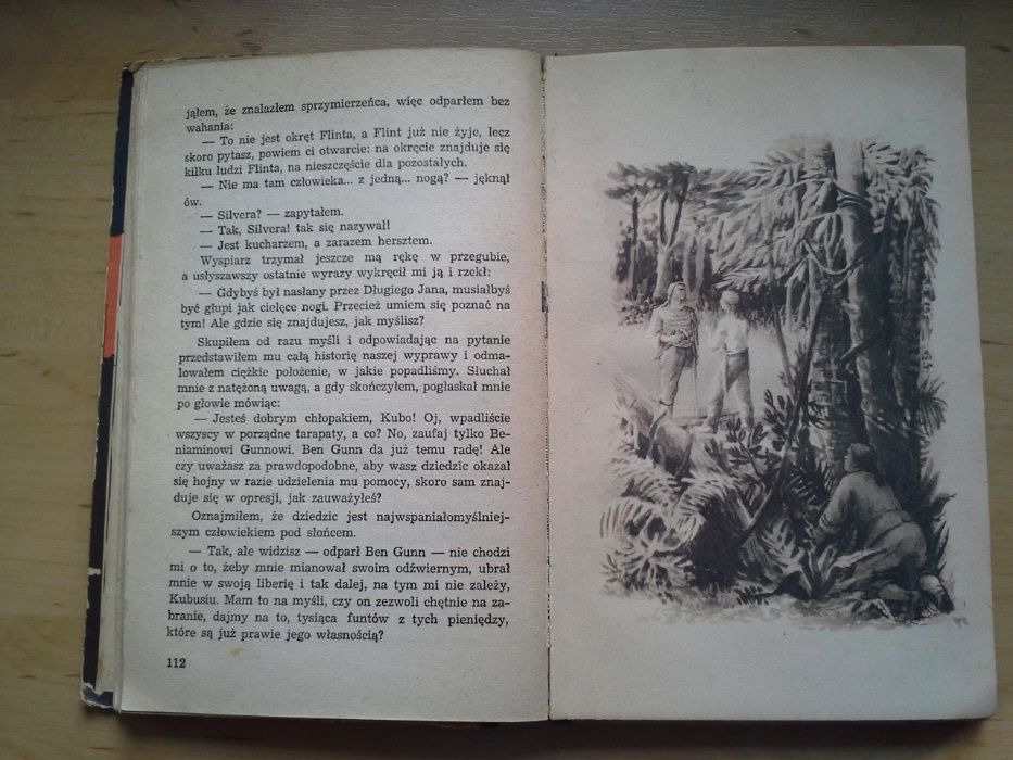 Wyspa Skarbów, R.L. Stevenson, wydanie 1953r.