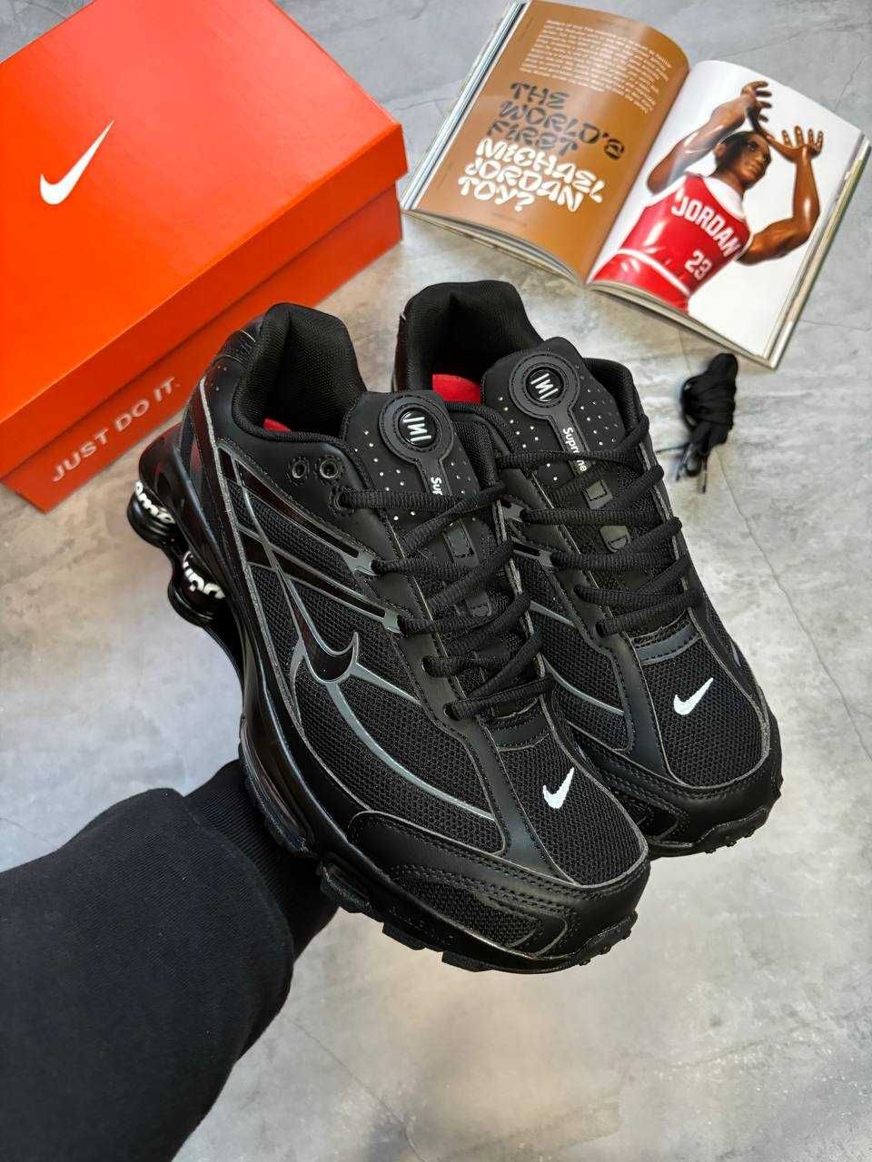 !SALE! Nike Shox Ride 2 x Supreme Black 36 37 38 39 40 41 42 43 44 45