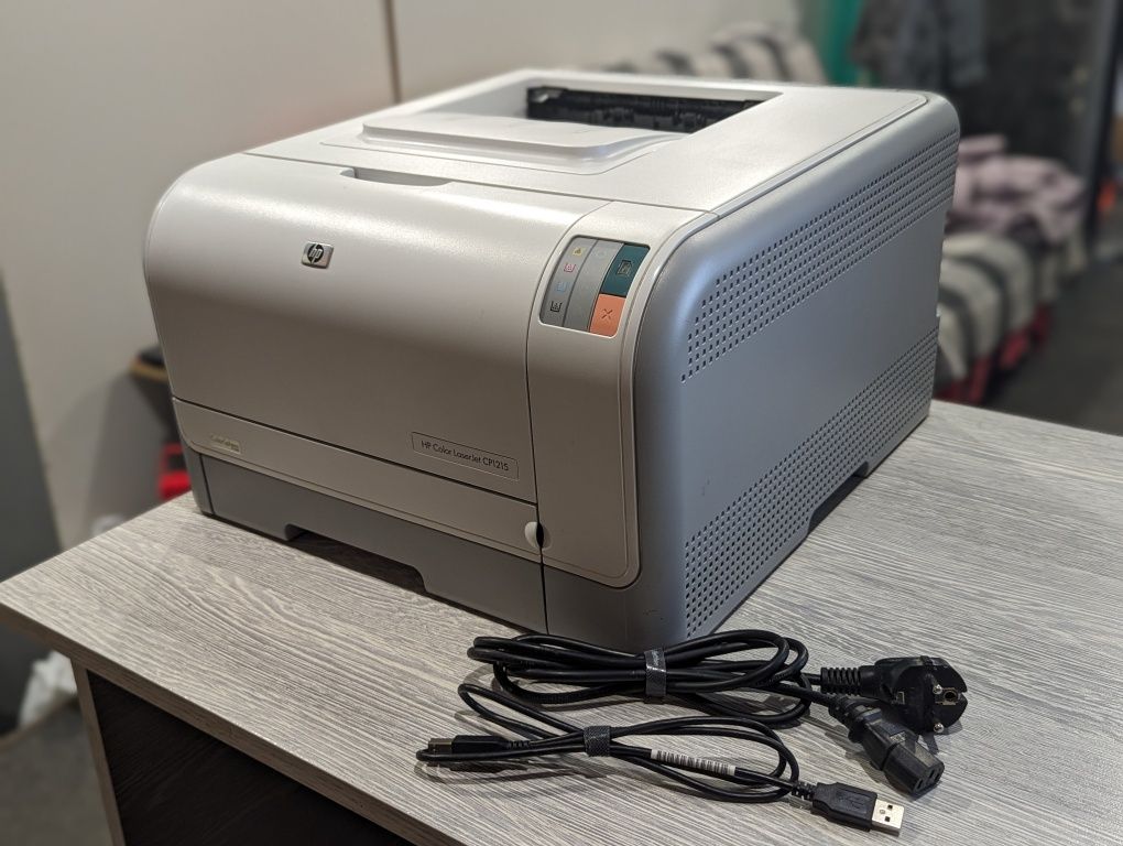 Кольоровий лазерний принтер HP LJ 1215, в гарному стані