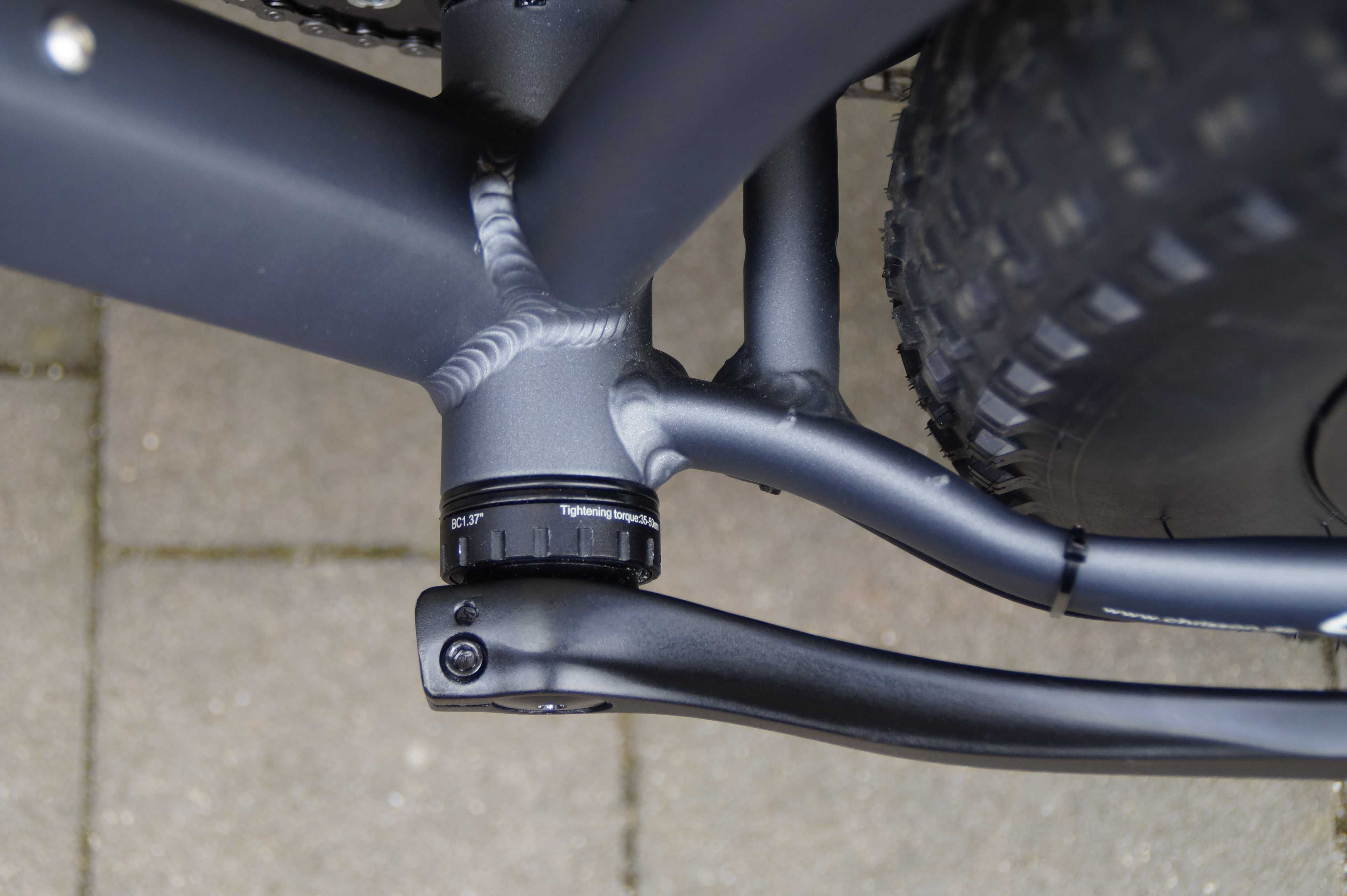 Rower Fatbike rama aluminiowa tarcze hydraulika Lekki