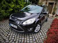Ford Grand C-max 1.6 hdi 6 Biegow Klimatronik Parkowanie Alu z Niemiec