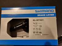 Nowa LEWA dźwignia manetka hamulca Shimano BL-MT501 MT501