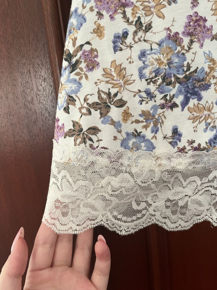 Top floral BikBok