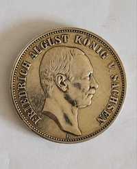 Німецька Імперія Саксонія 1914 срібна монета 5 марок 27,7 г