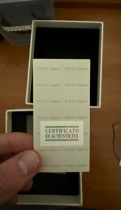 Relógio emporio armani