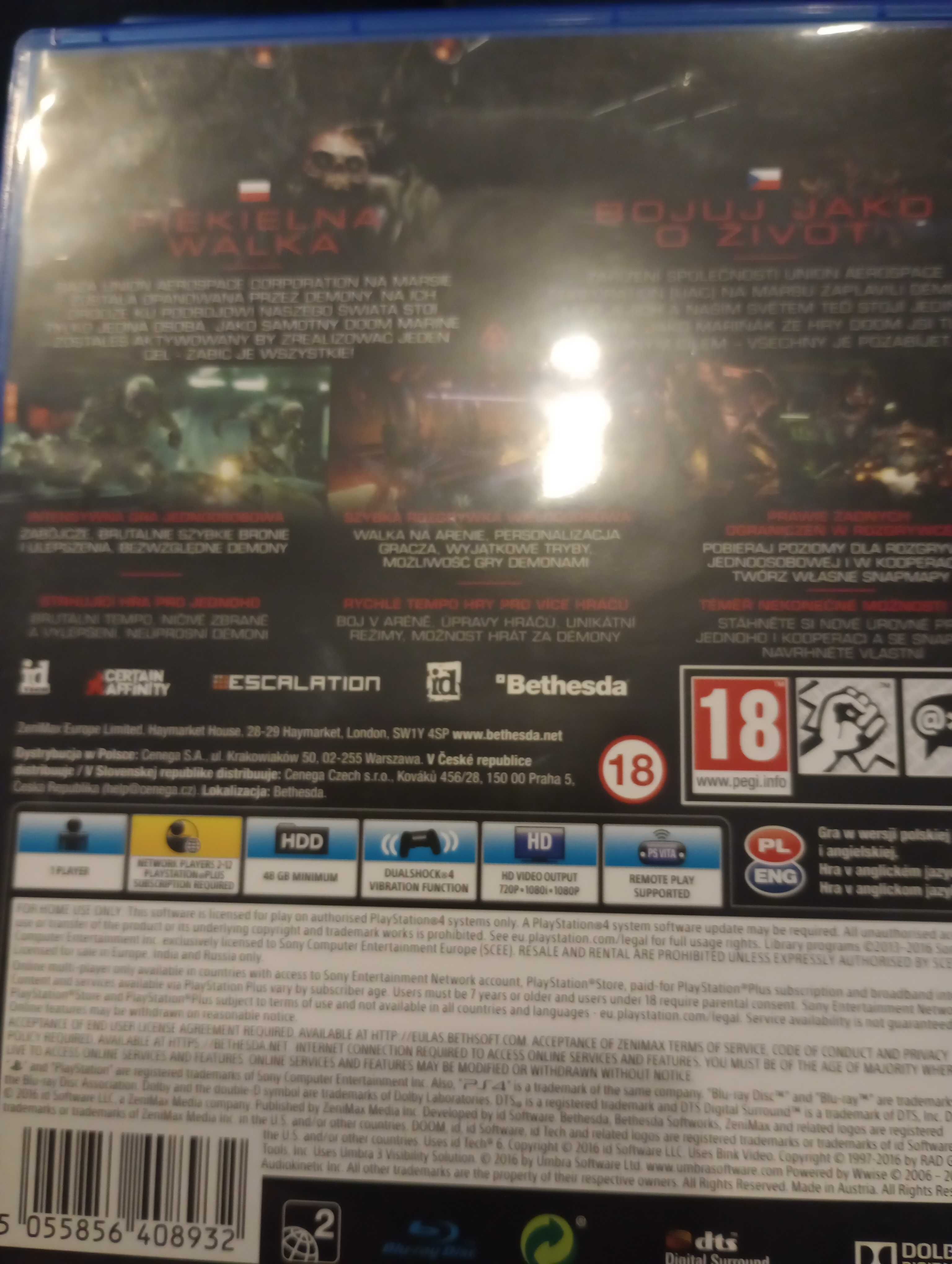 Ps Doom PlayStation 4