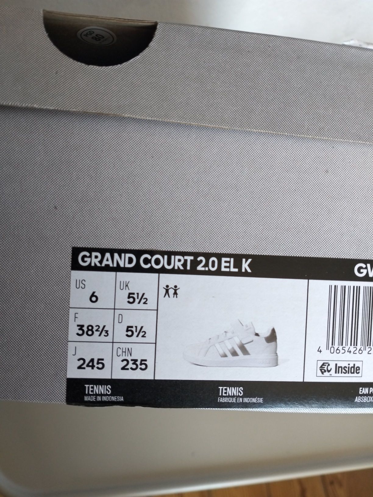 Adidas nowe białe buty damskie rozmiar 38 i 2/3