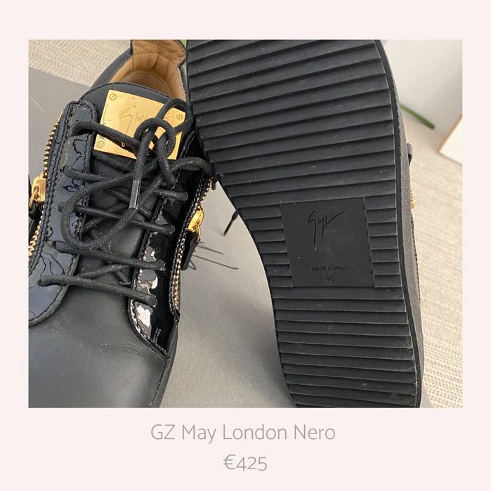 Giuseppe Zanotti May London Nero Black