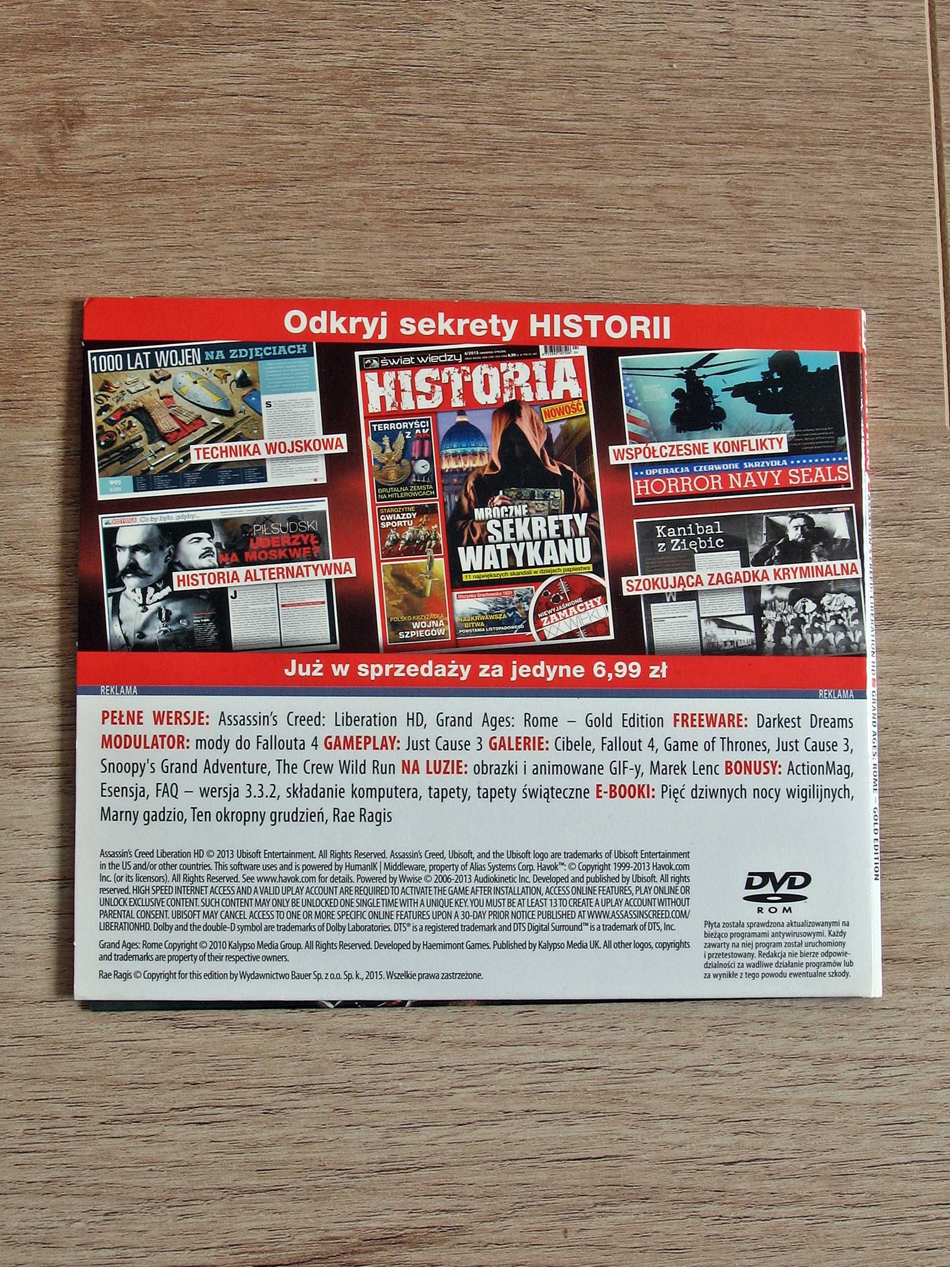 Magazyn CD-Action nr 251 + DVD, AC Liberation HD, Grand Ages Rome G.E.